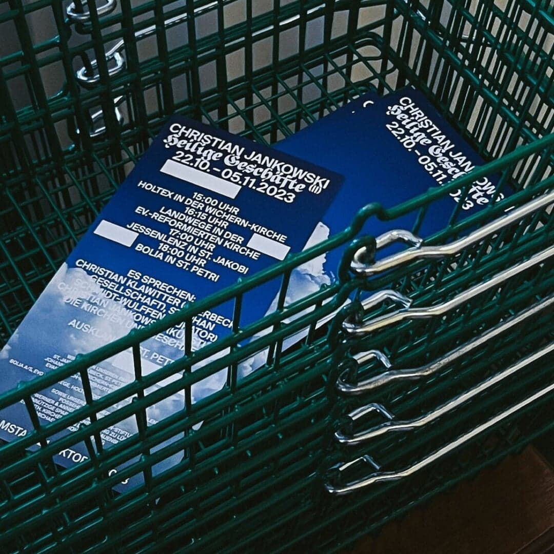 Exhibition Design For Christian Jankowski’s Heilige Geschäfte