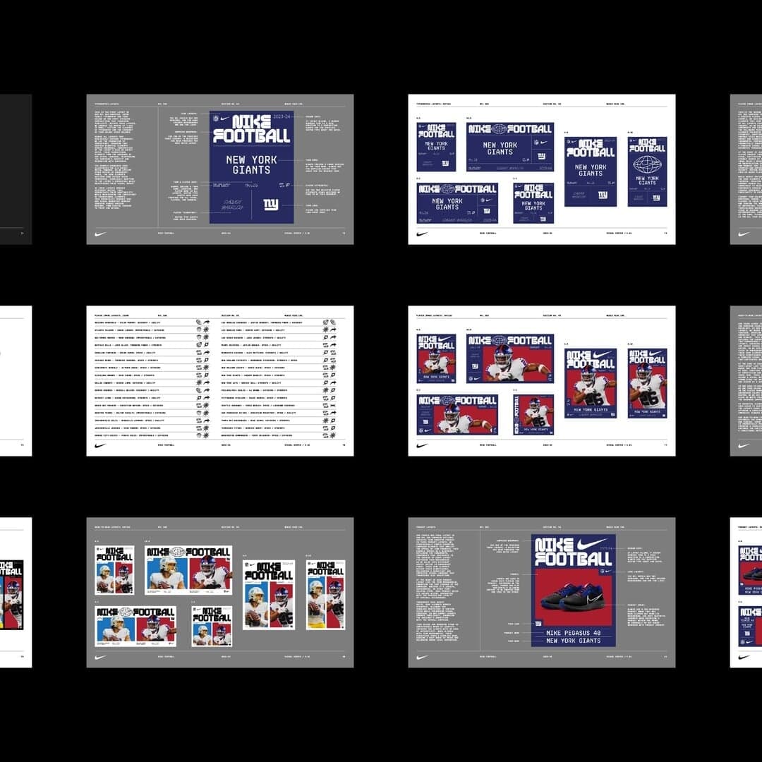 Global Campaign Identity For Nike Football Nfl 23/24 Season
