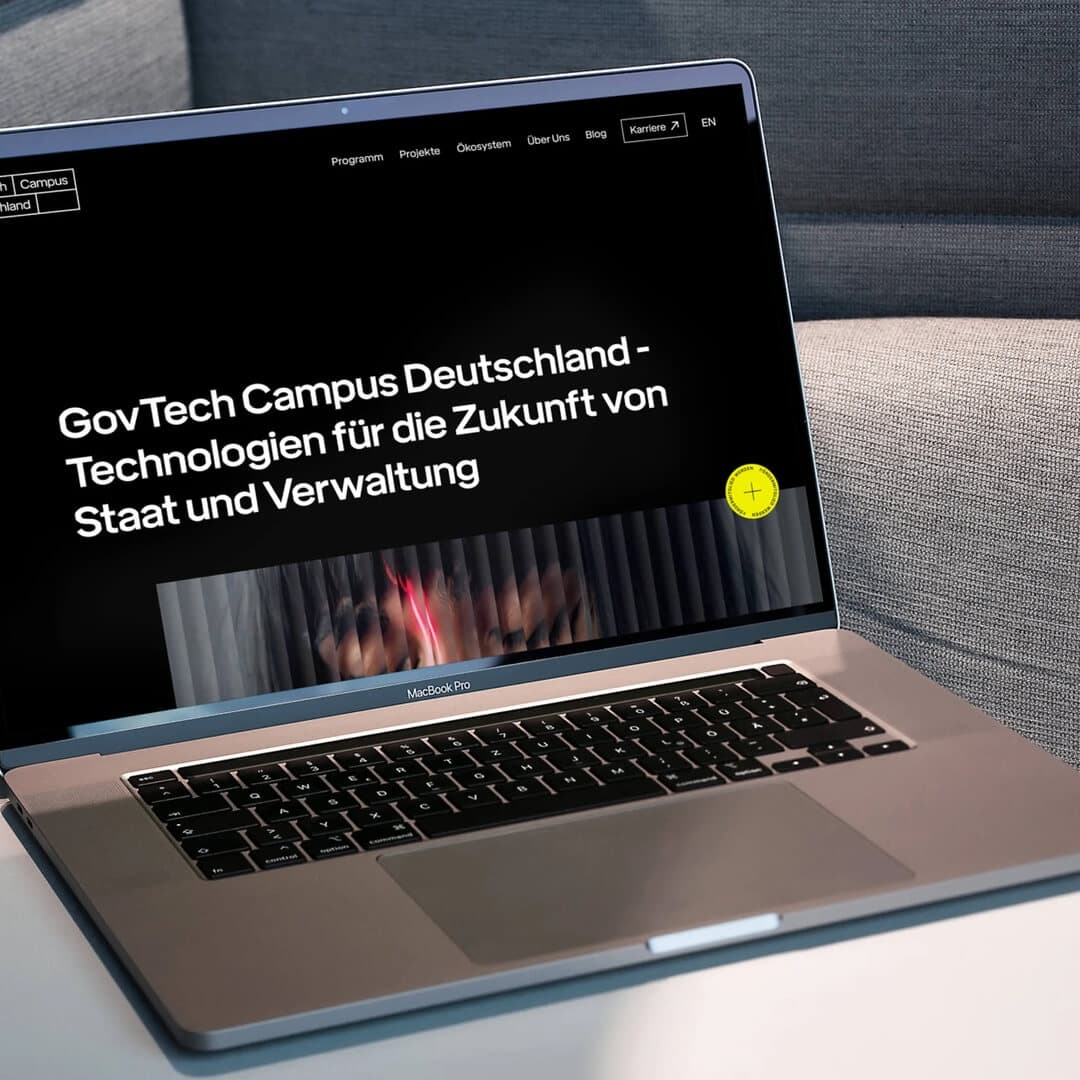 Brand Identity And Website Design For Govtech Campus Deutschland