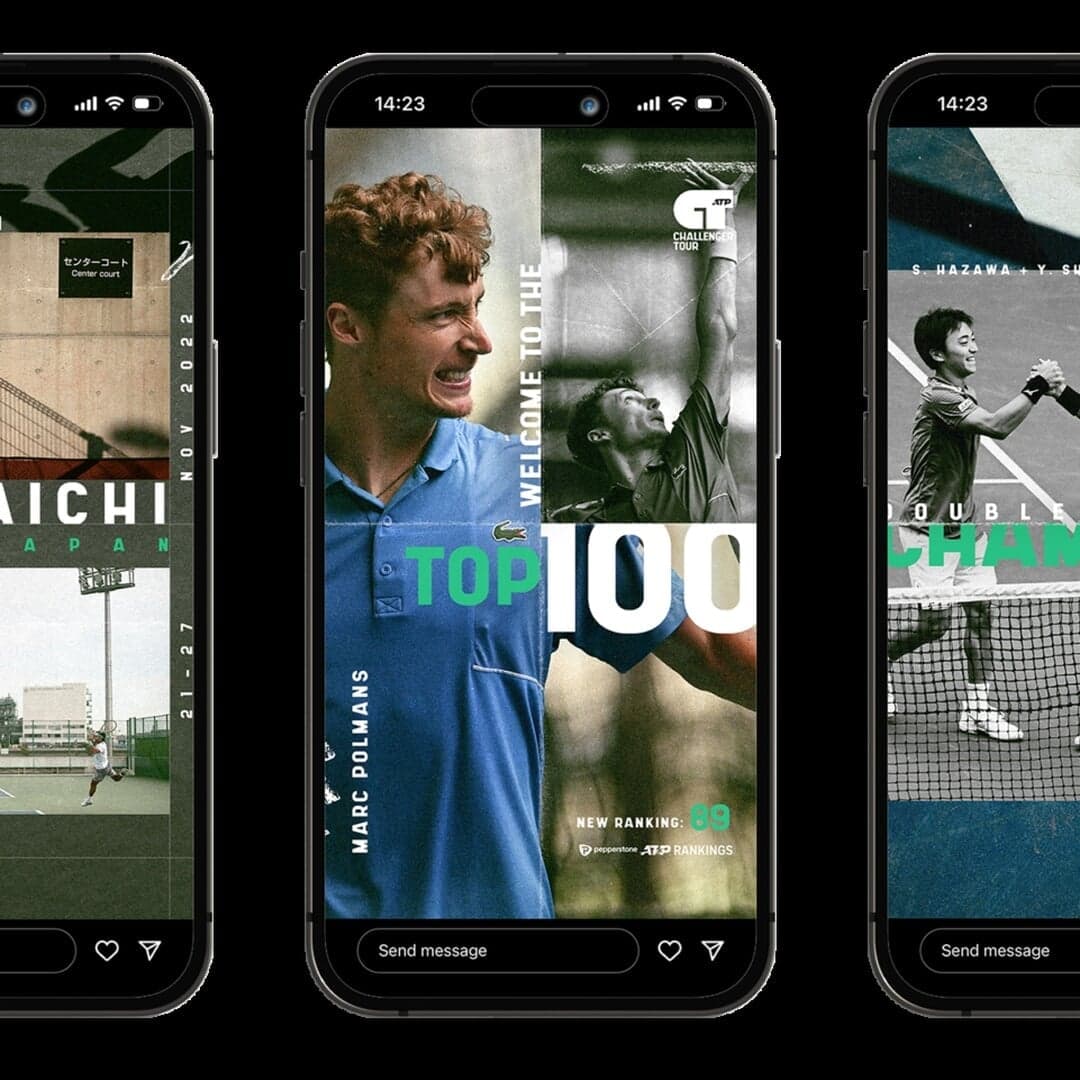 Brand Campaign For Atp Challenger Tour