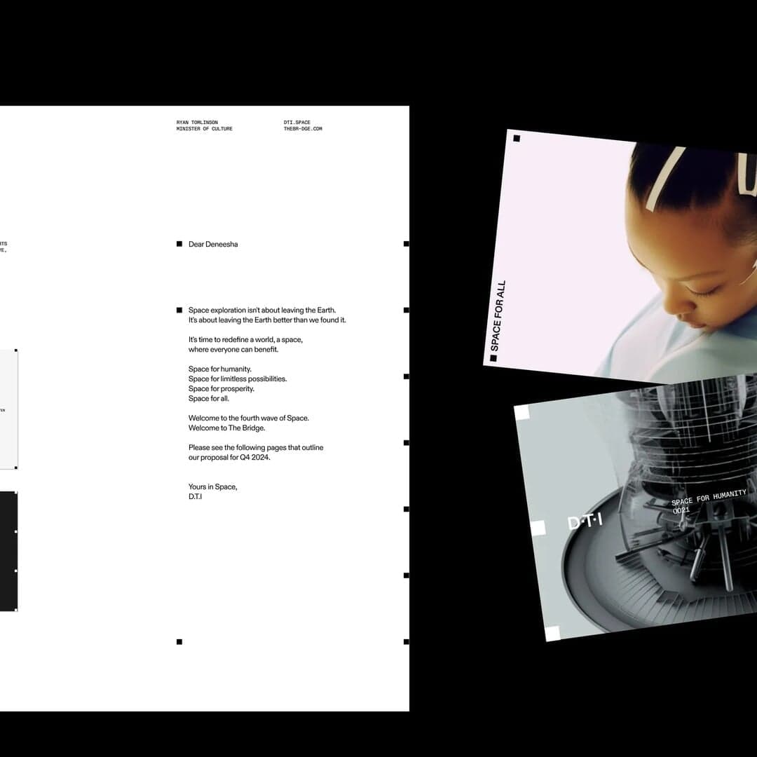 Brand Identity For Disruptive Technology Index And The Bridge