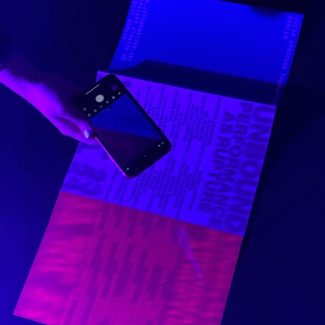 Exhibition Identity For Julia Stoschek Foundation – Unbound