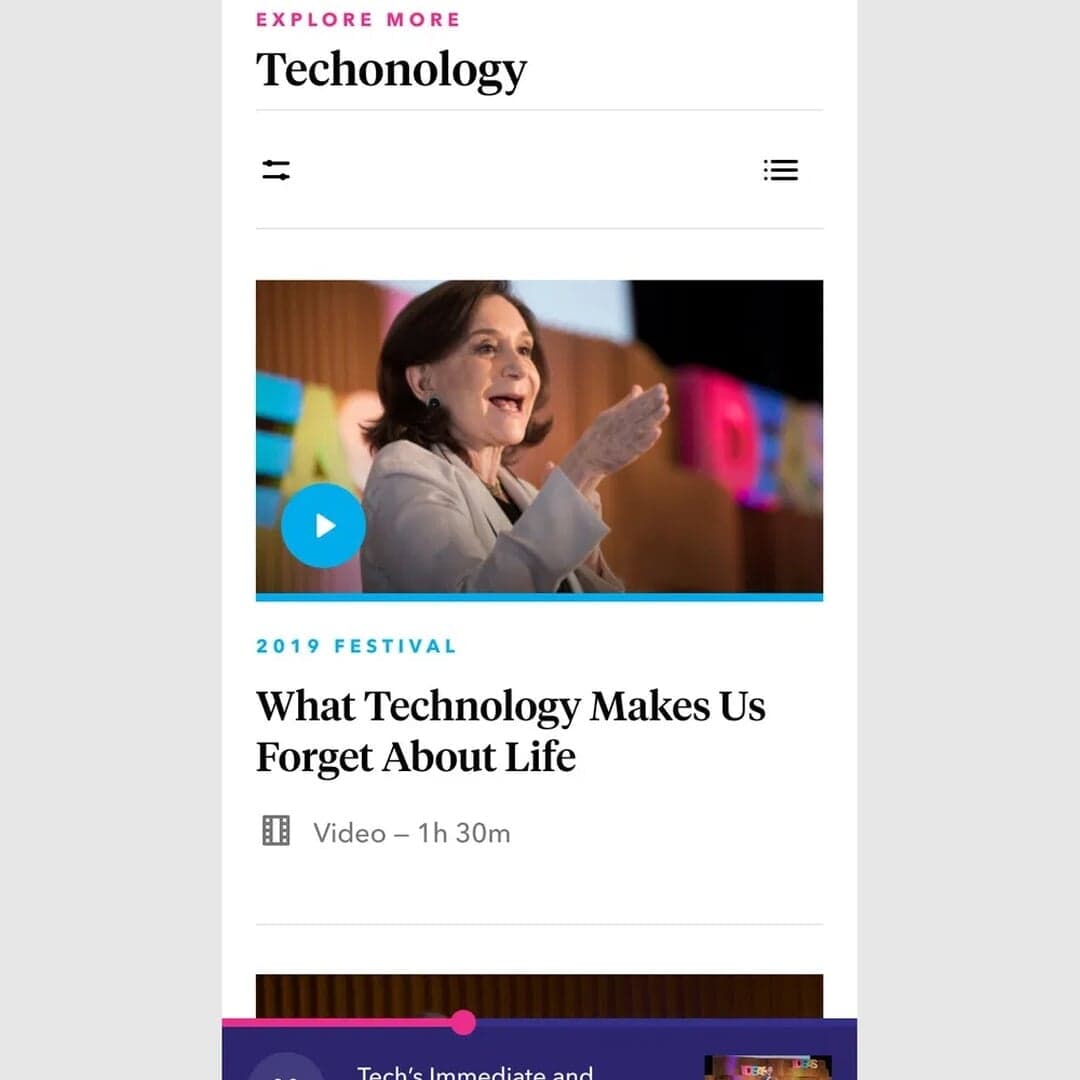 Website Design For Aspen Ideas Festival