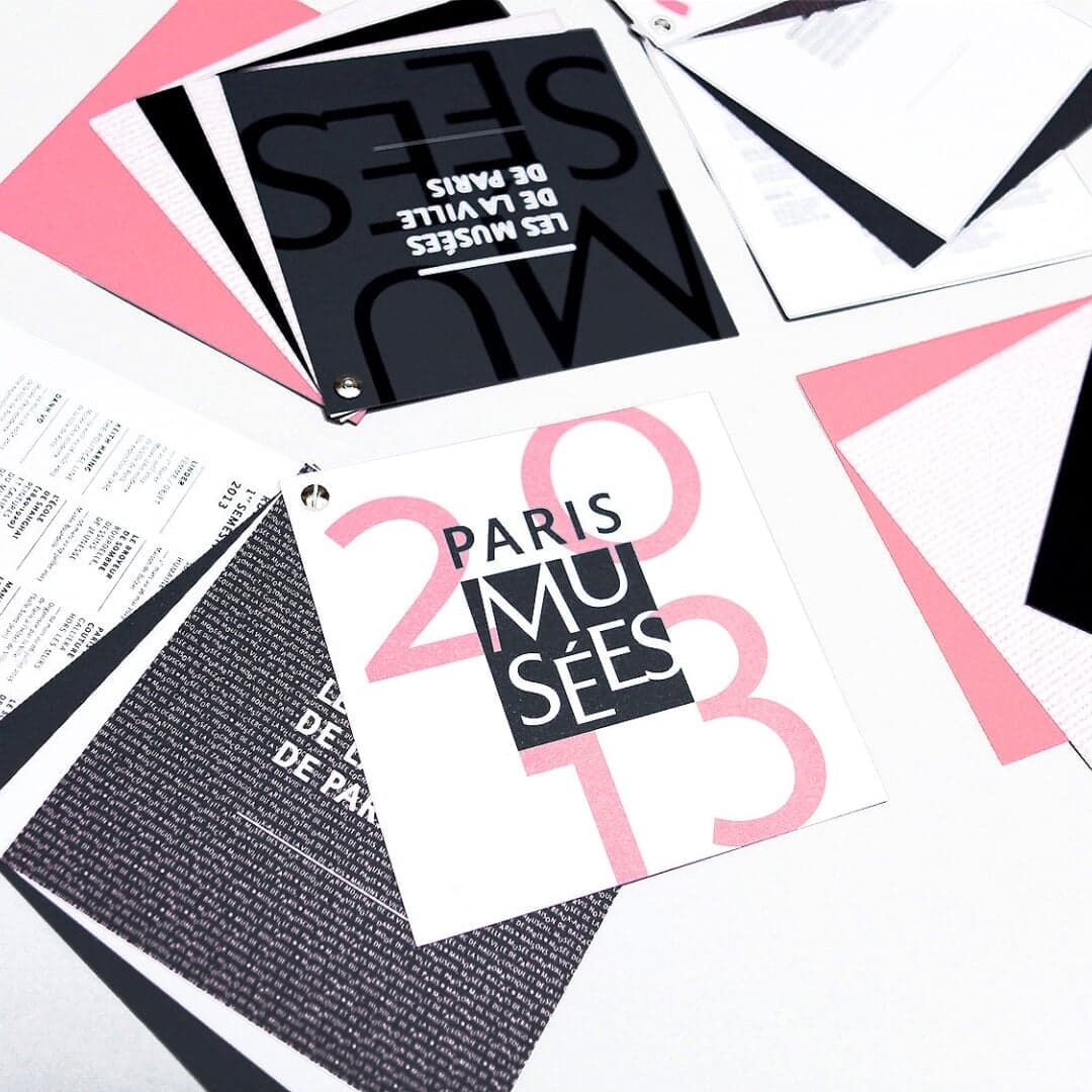 Visual Identity For Paris Musées