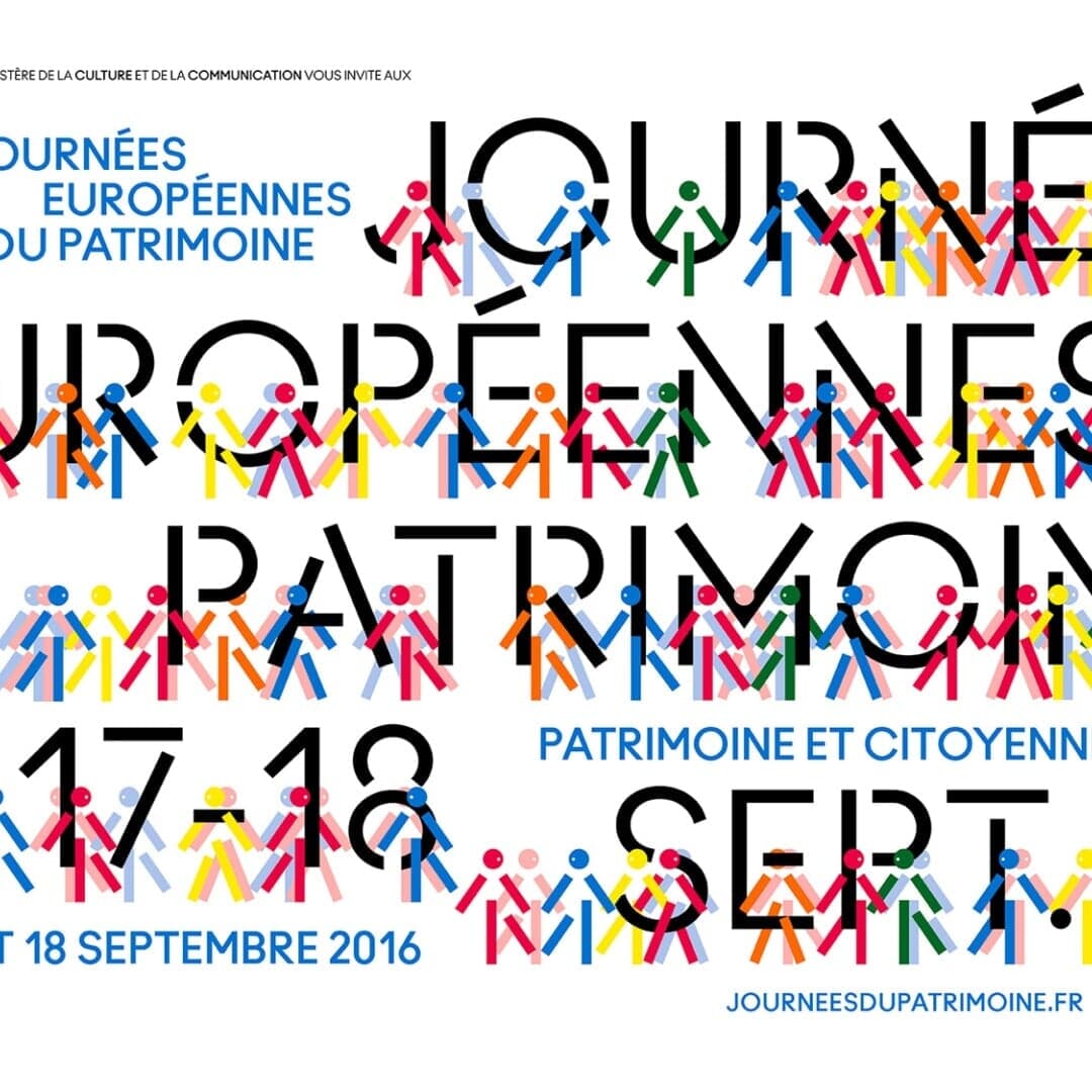 Poster Design For Journées Du Patrimoine 2015