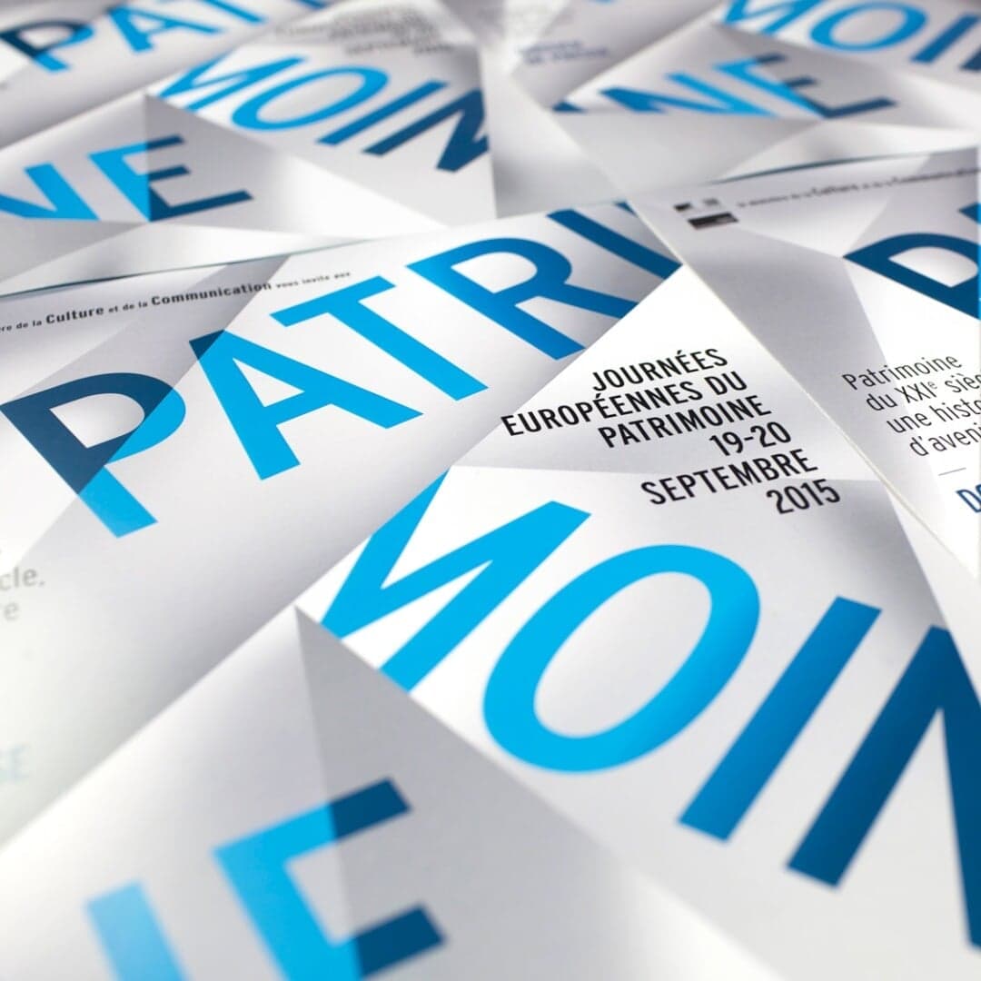 Visual Identity For Journées Du Patrimoine 2016