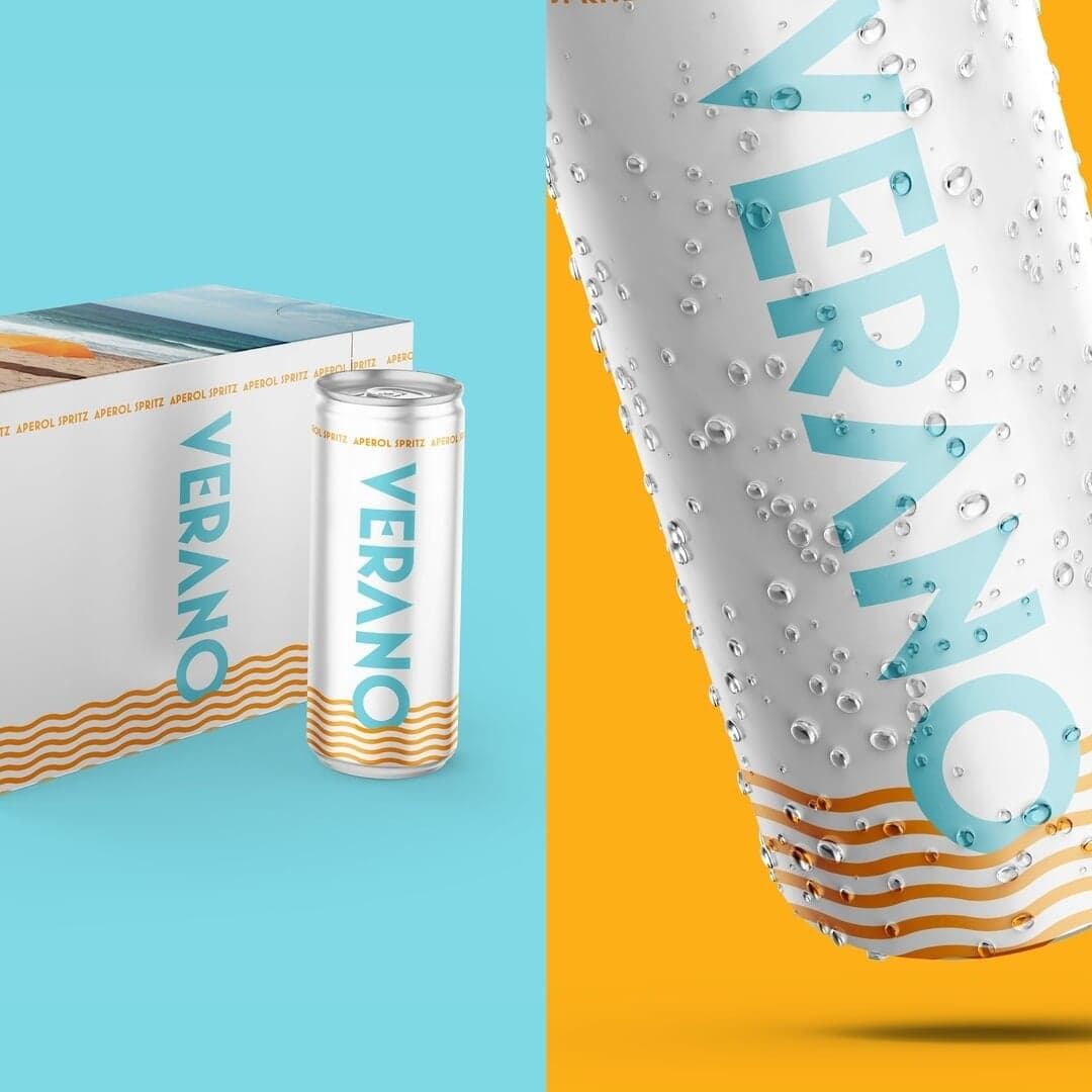 Brand Identity And Packaging For Verano Spritz