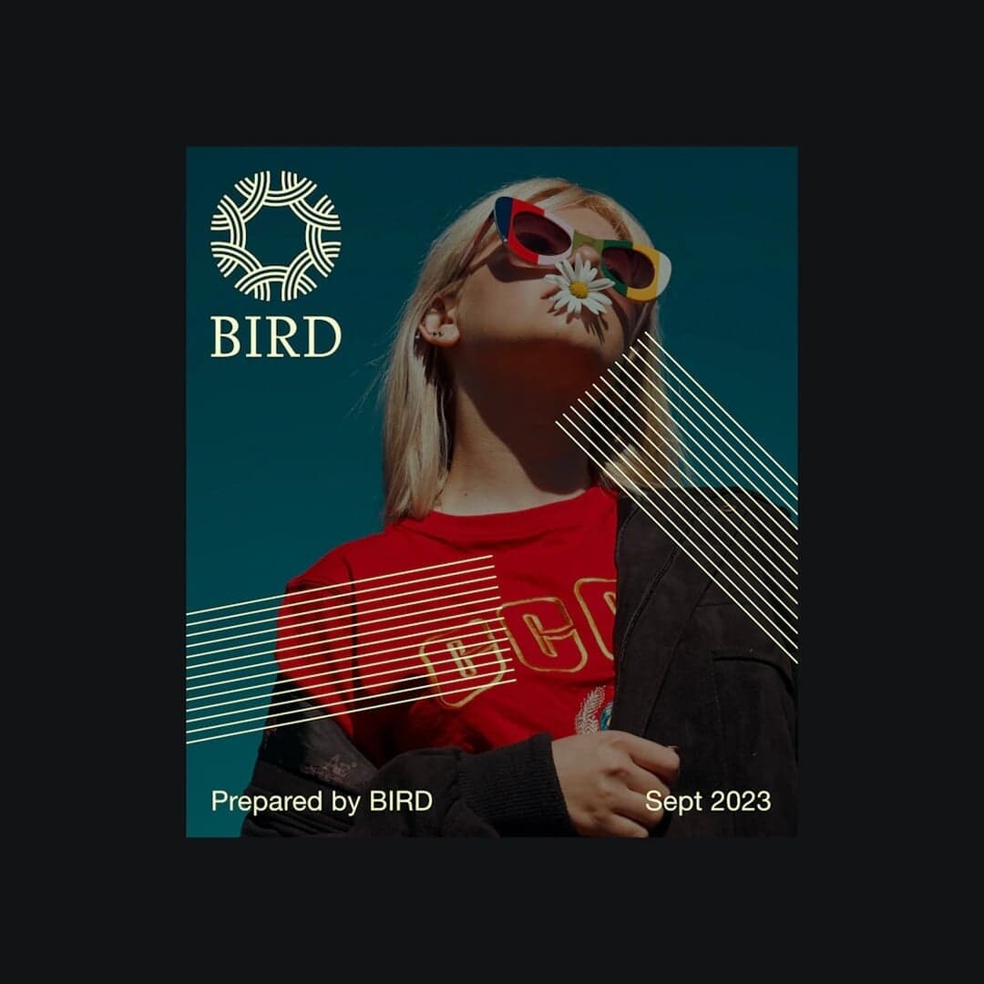 Brand Identity And Website For Bird London