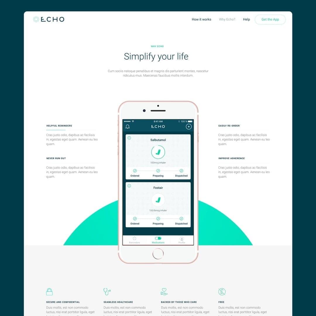 Dynamic Website For Echo