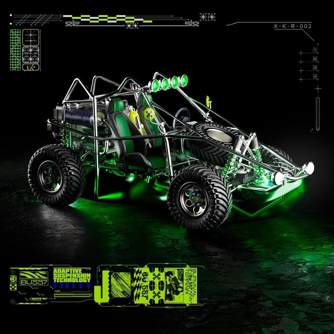 Experimental Digital Series For Protective Wear Aesthetics