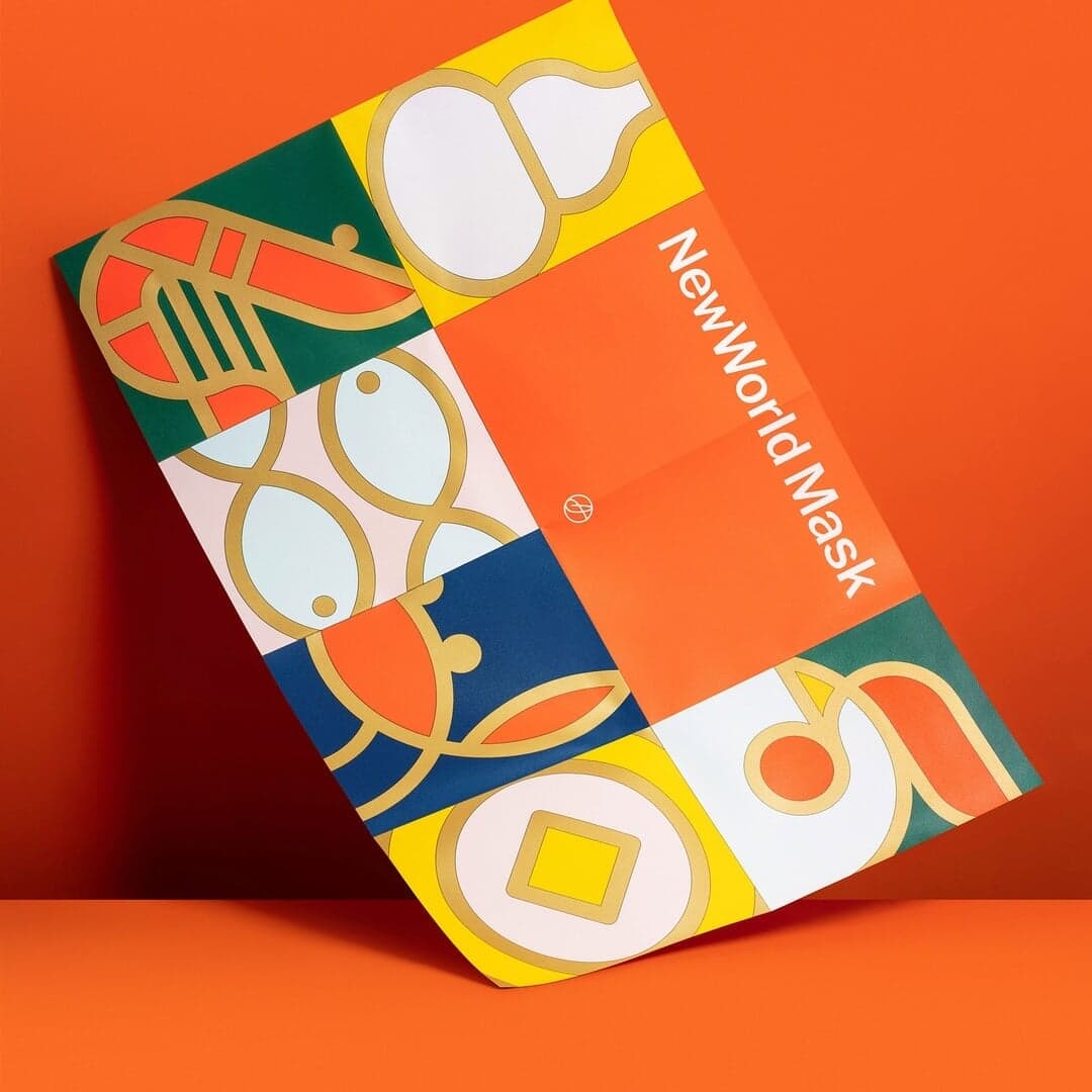 Festive Packaging Design For Newworld Mask