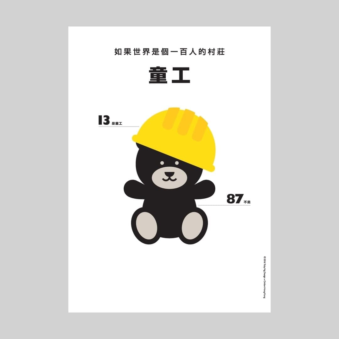 Infographic Campaign For Oxfam Hong Kong