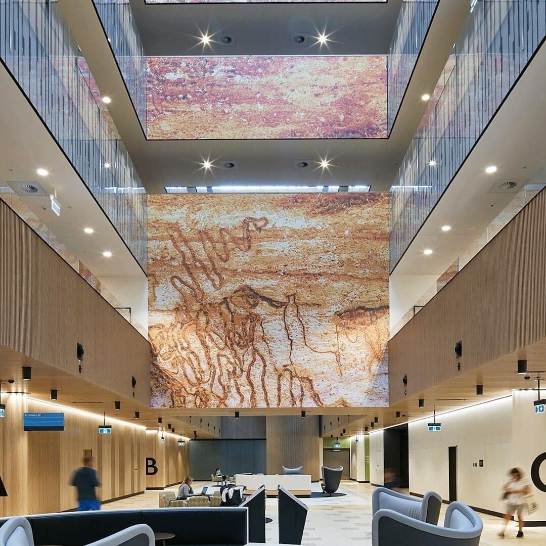 Wayfinding And Environmental Graphics For Northern Beaches Hospital