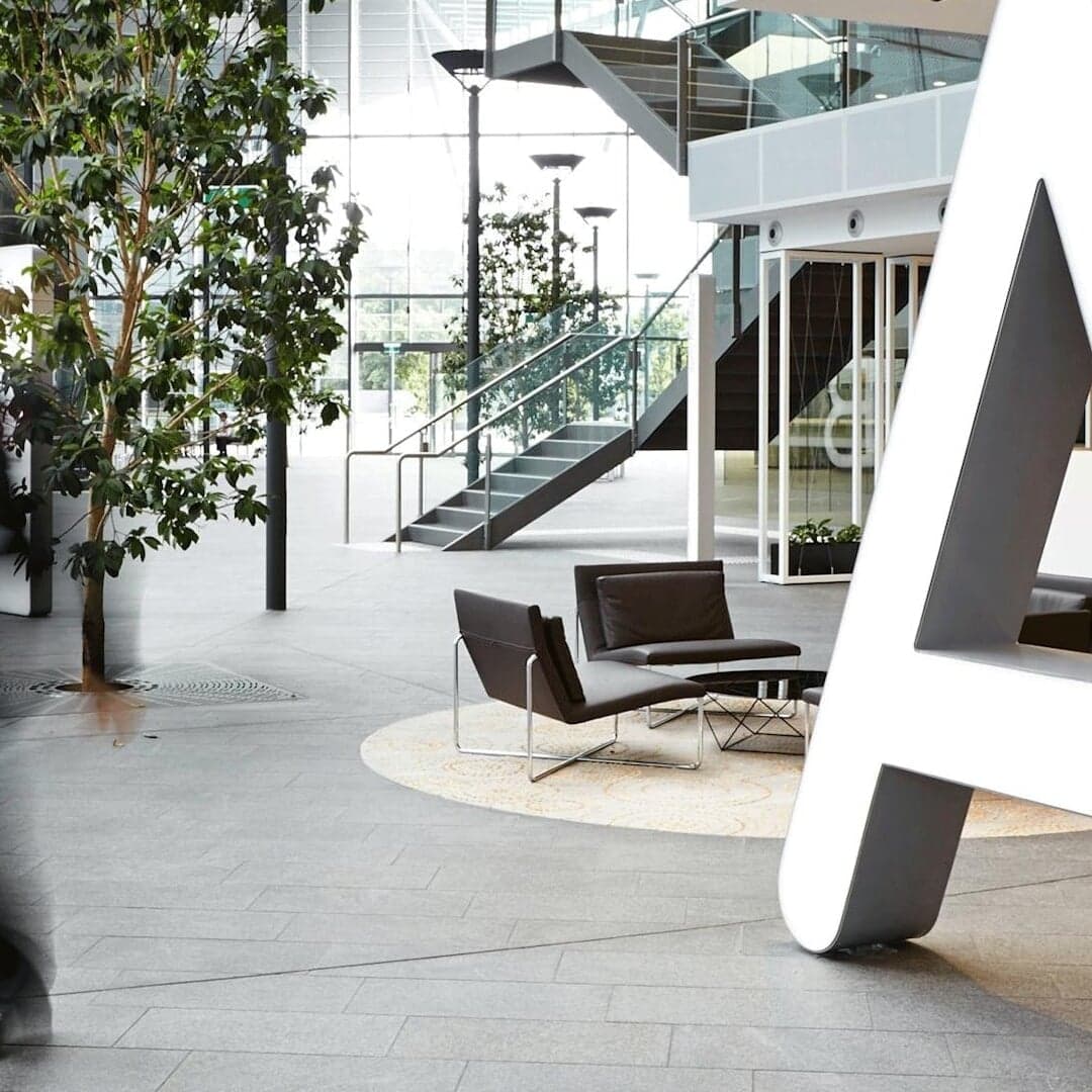 Environmental Signage System For Qantas Headquarters