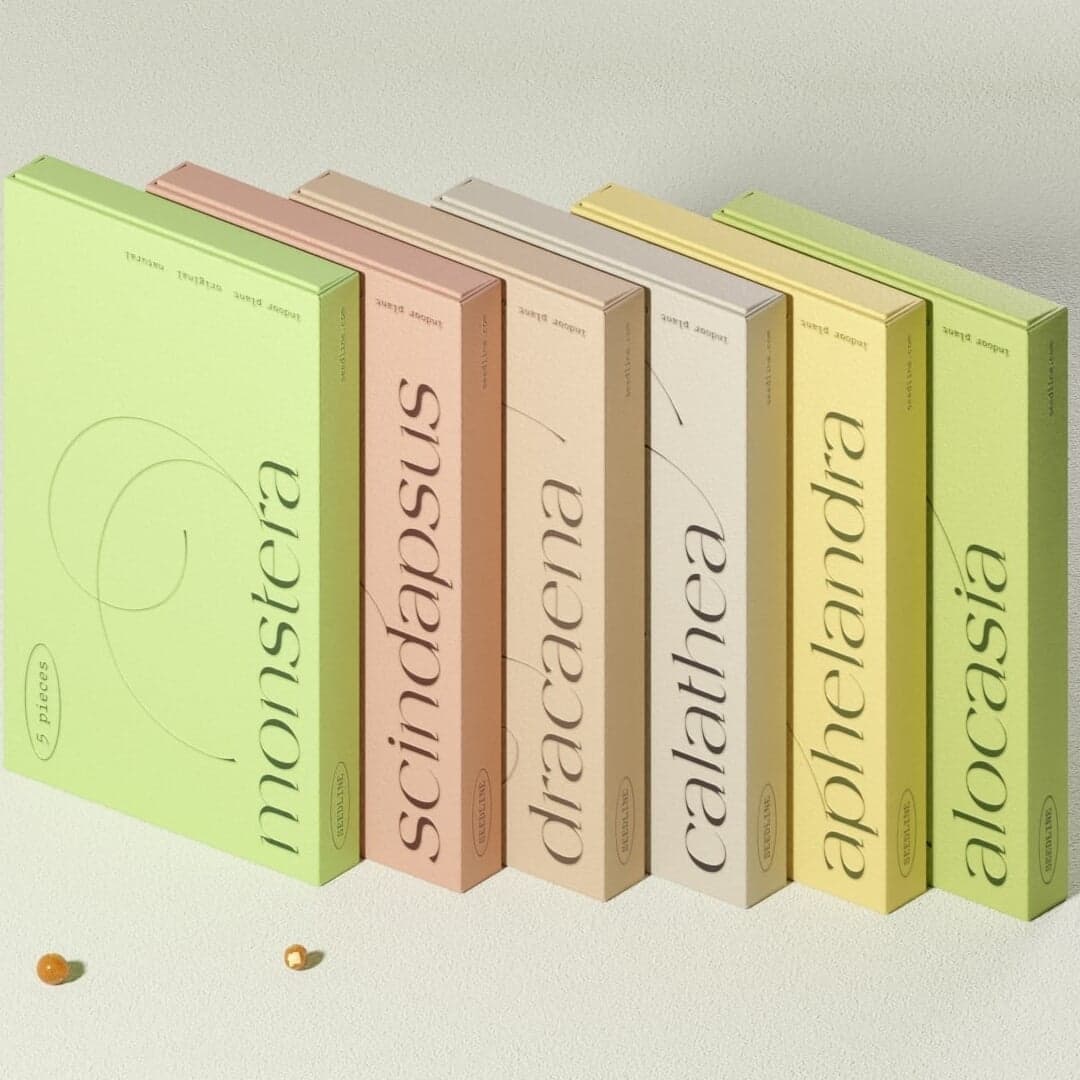 Packaging Design For Premium Seed Brand Seedline