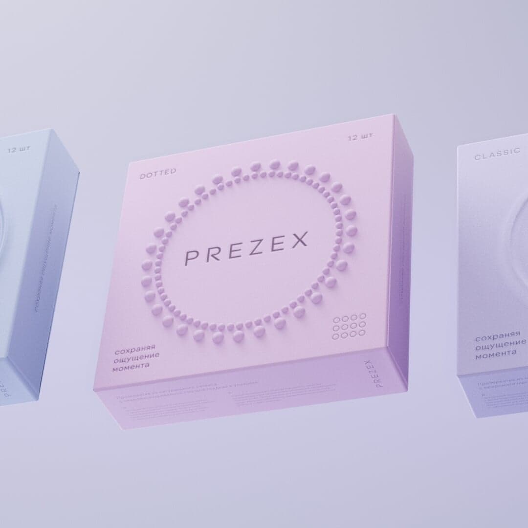 Brand Identity And Packaging For Prezex Condoms