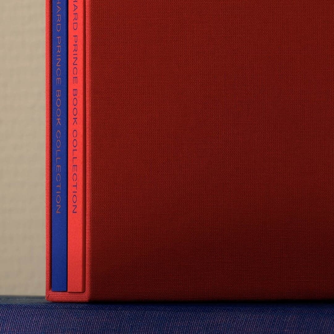 Editorial Design For The Size Of My Richard Prince Book Collection