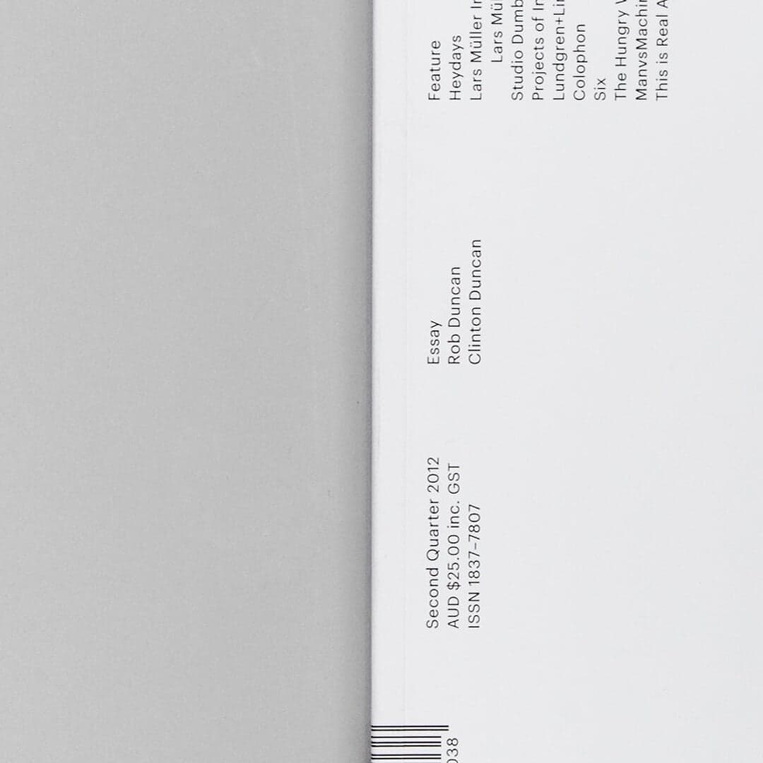 Editorial Design For Process Journal Edition Seven