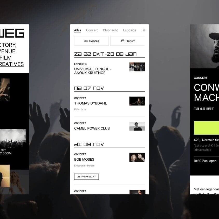 Brand Identity And Digital Experience For Melkweg