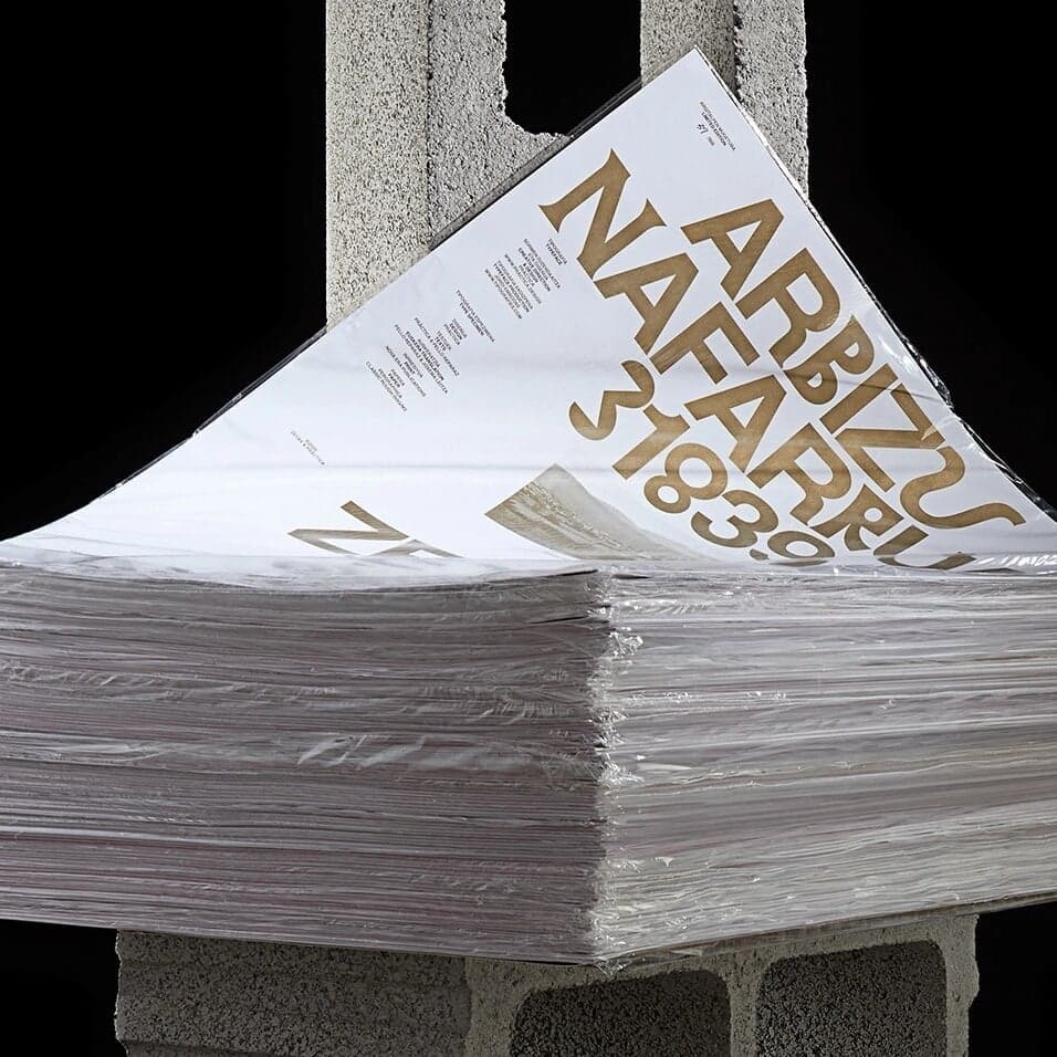 Typographic Catalog For A Basque Electronic Music Band