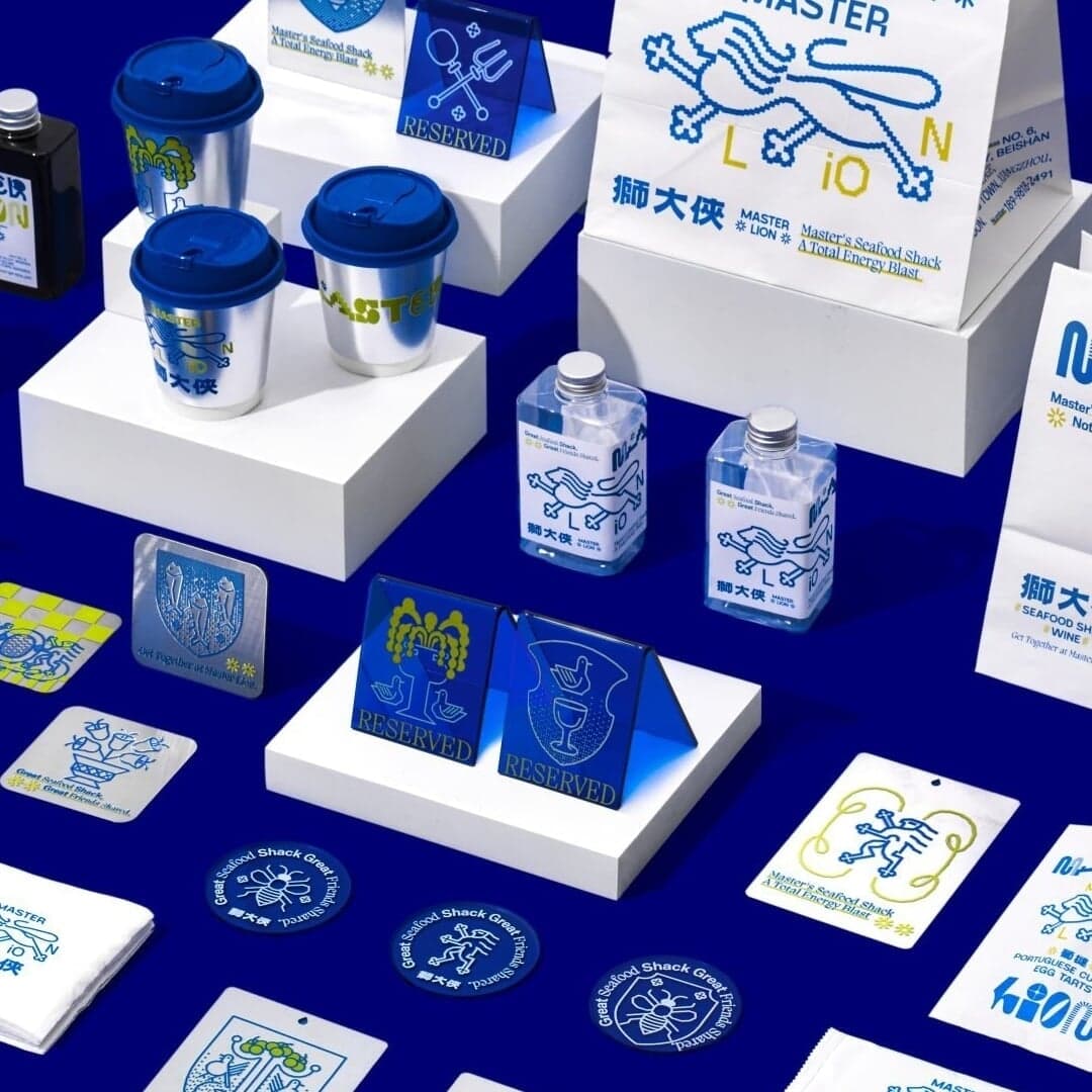 Brand Identity For Master Lion Restaurant