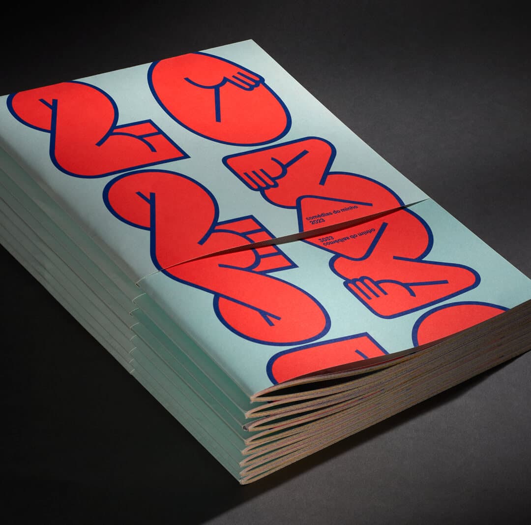 Editorial Design For Comédias Do Minho 2023 Program