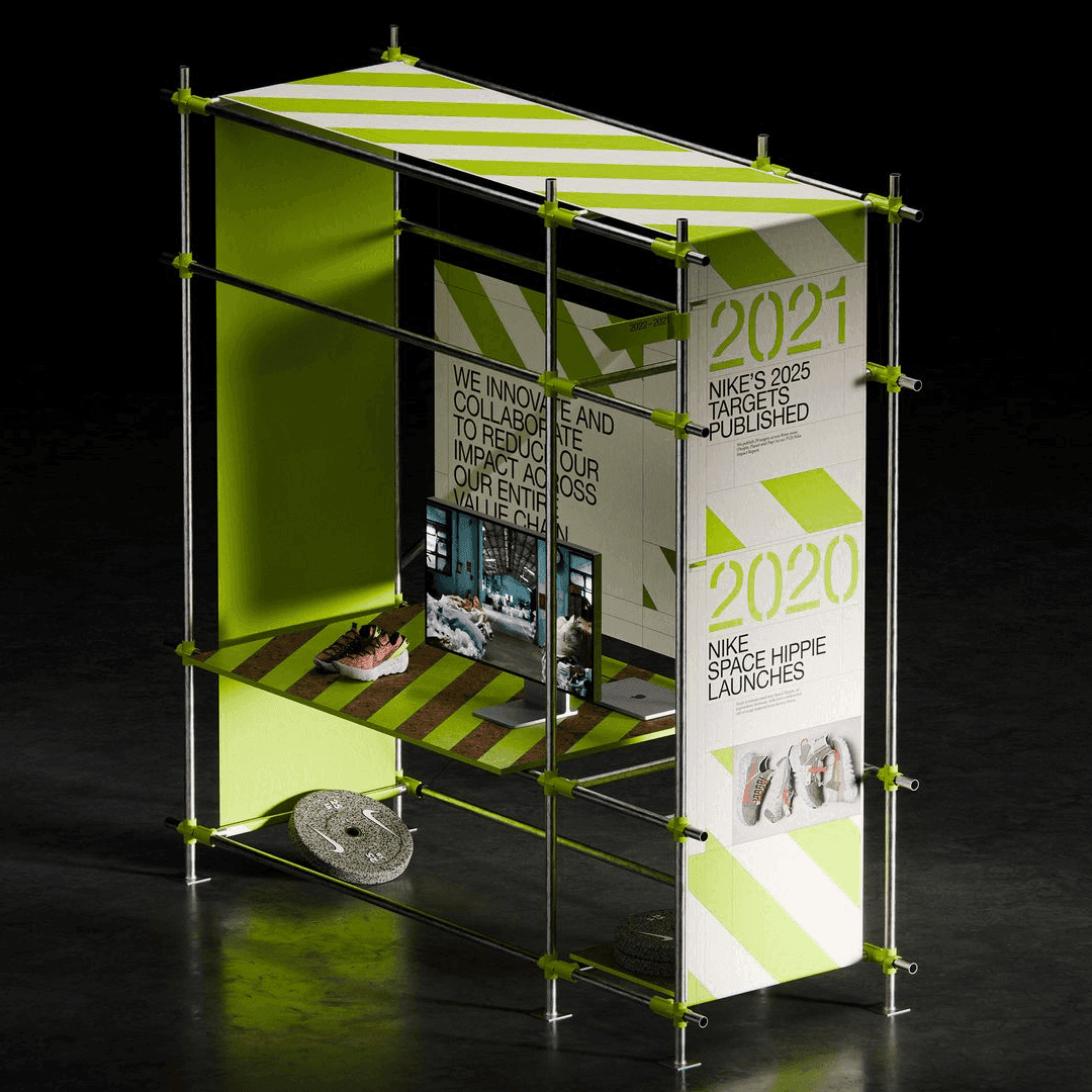 Experiential Installation For Nike Move To Zero At New York Climate Week