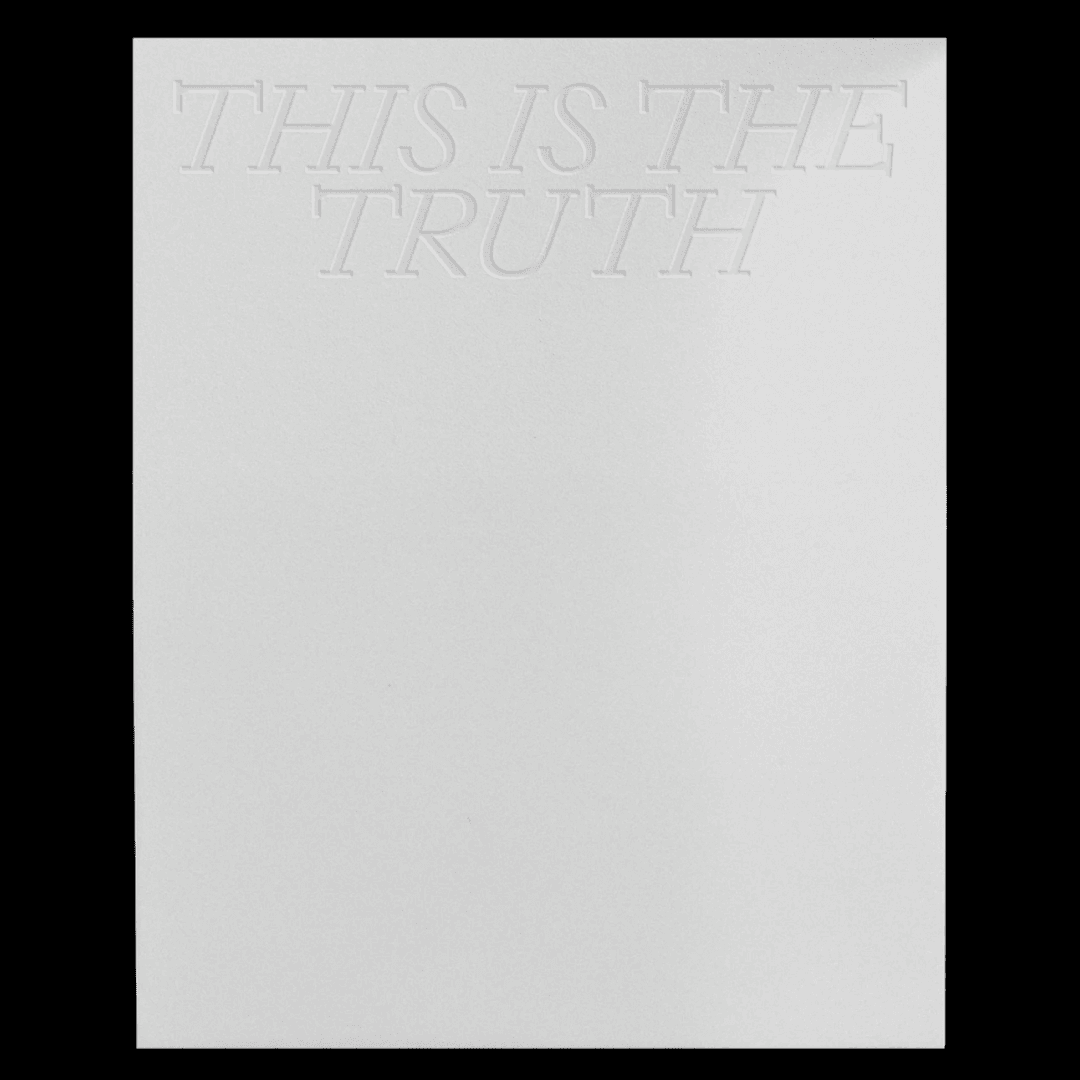 Exhibition Graphics For Bsdwcorp’s This Is The Truth