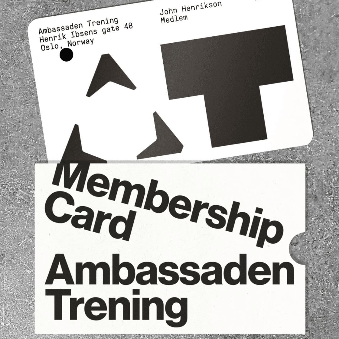 Visual Identity For Ambassaden Trening Gym