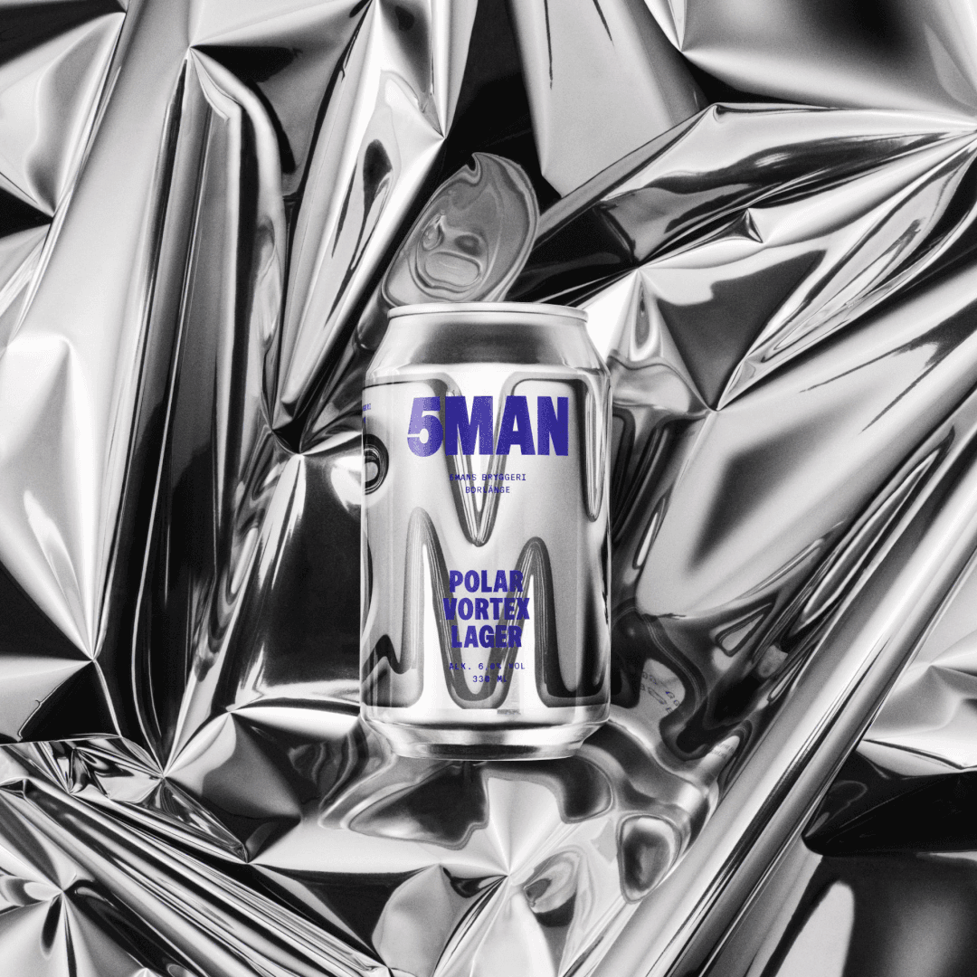 Rebrand And Packaging For 5man Microbrewery