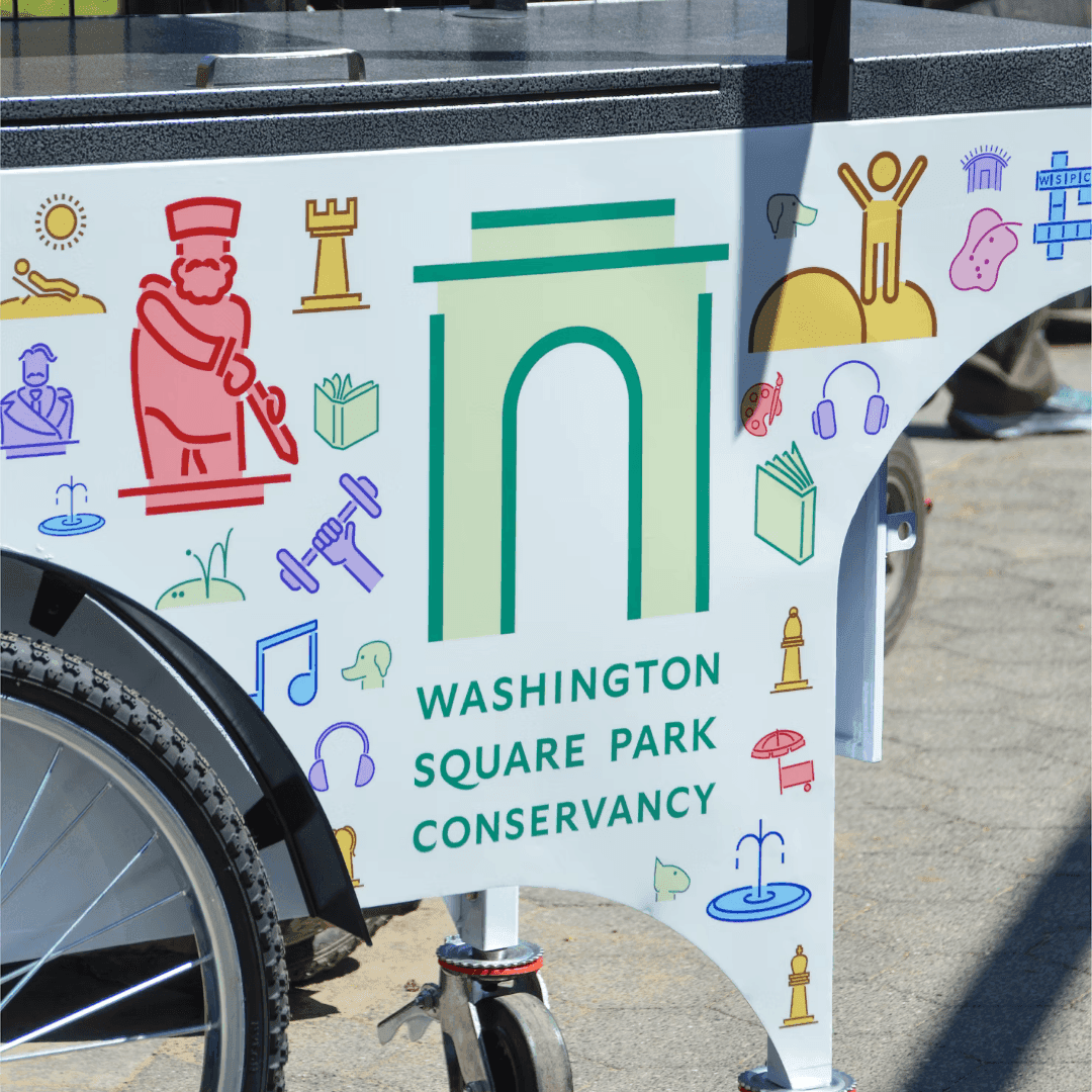 Brand Identity For Washington Square Park Conservancy