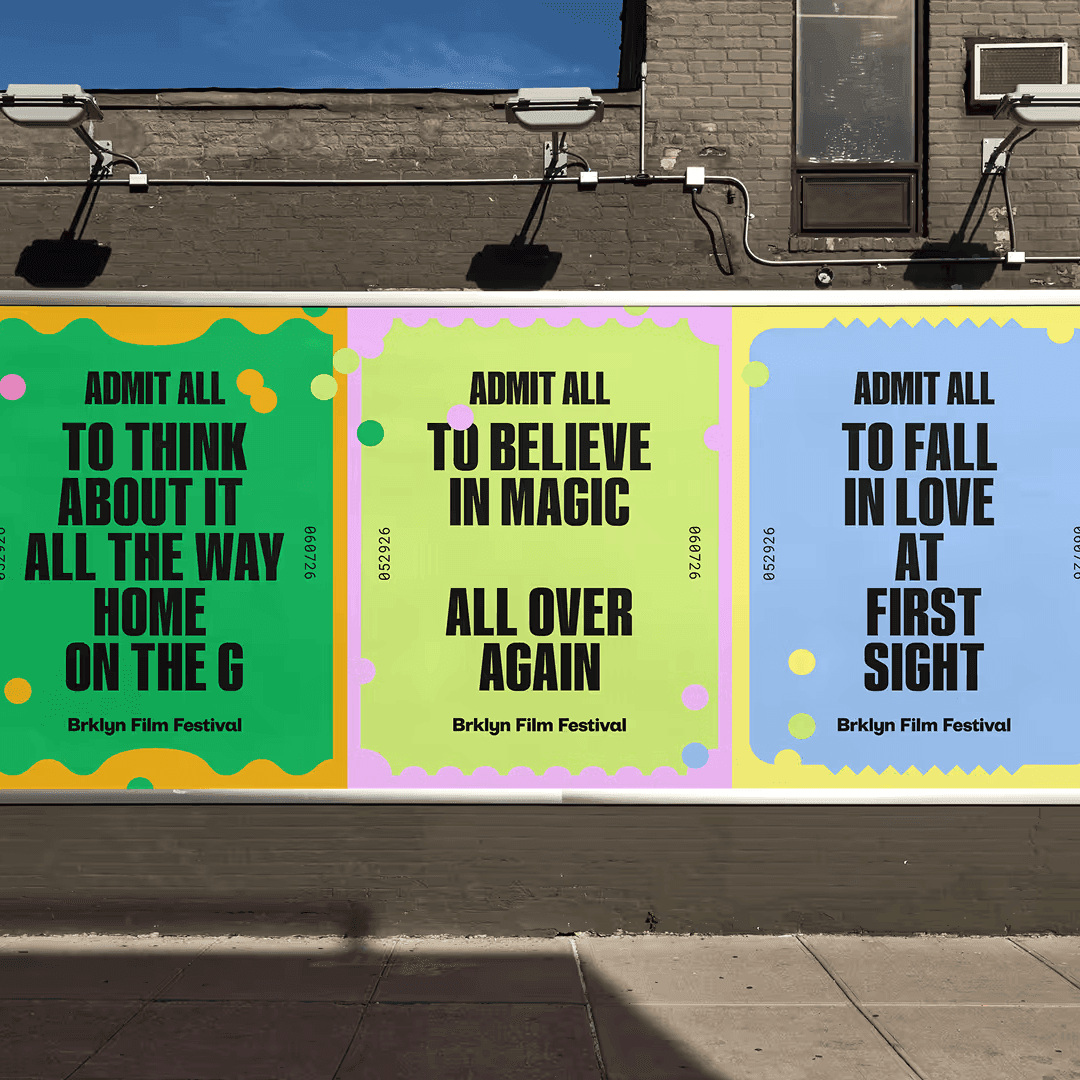Festival Identity For Brooklyn Film Festival 2026